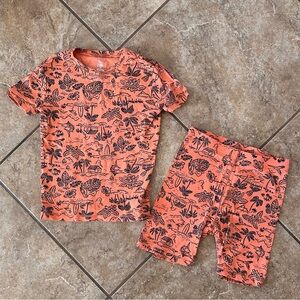GAP Kids Short Two-Piece Pajama Set 100% Organic Cotton Size 10